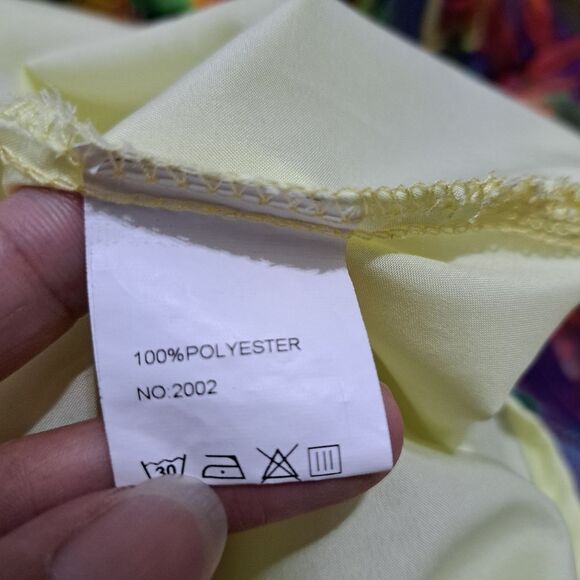 Goragal Summer Print Cutout Slip Long Boho Maxi Dress Orange Multi Color 2XL - Picture 10 of 17